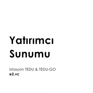 Yatırımcı Sunumu